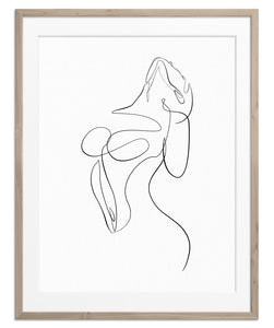 Feminine Exotic Pose No.2 | Fine Art Print