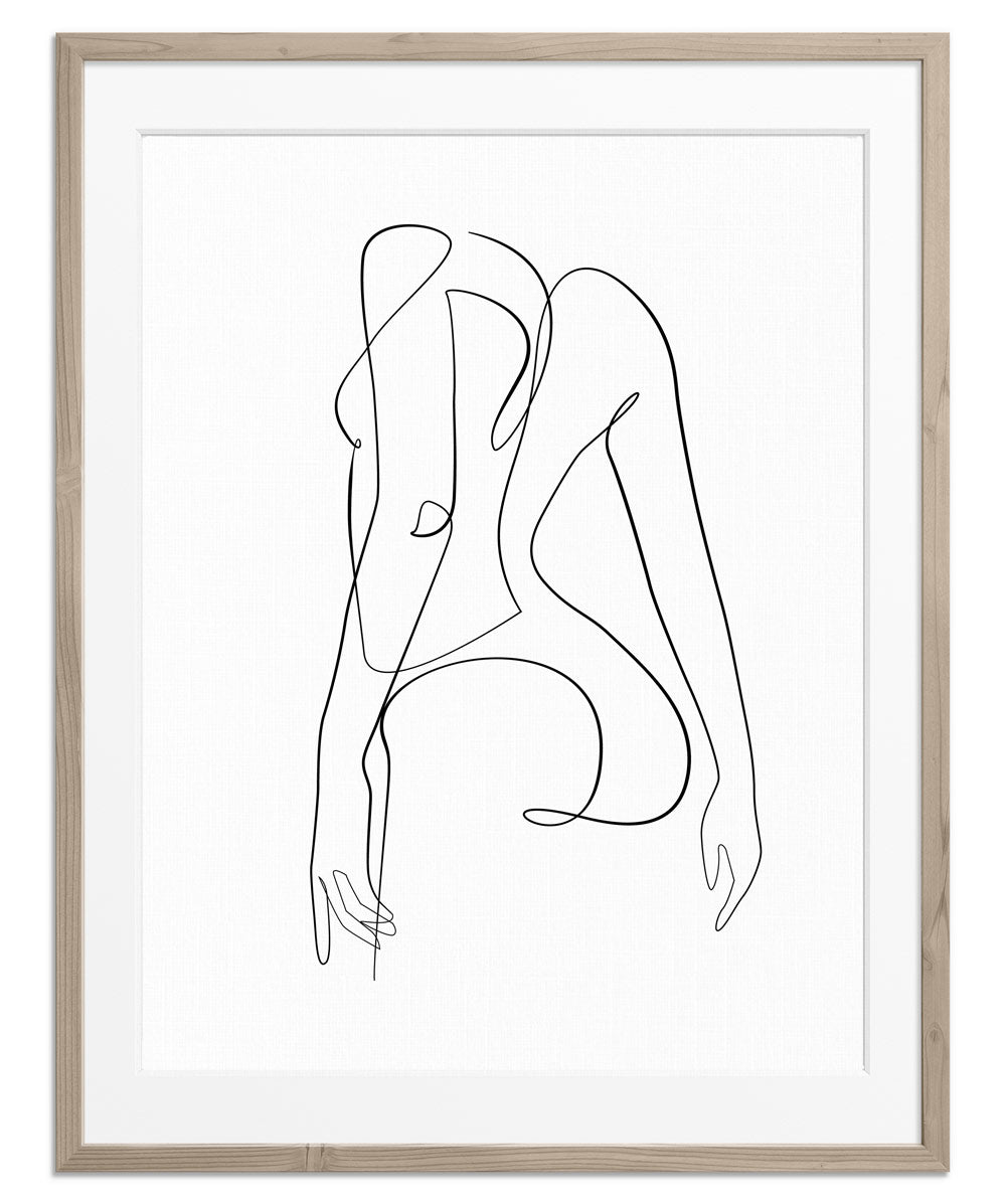 Woman Outline No.14 | Fine Art Print