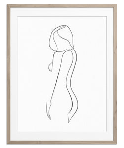 Shoulder Body Pose | Fine Art Print