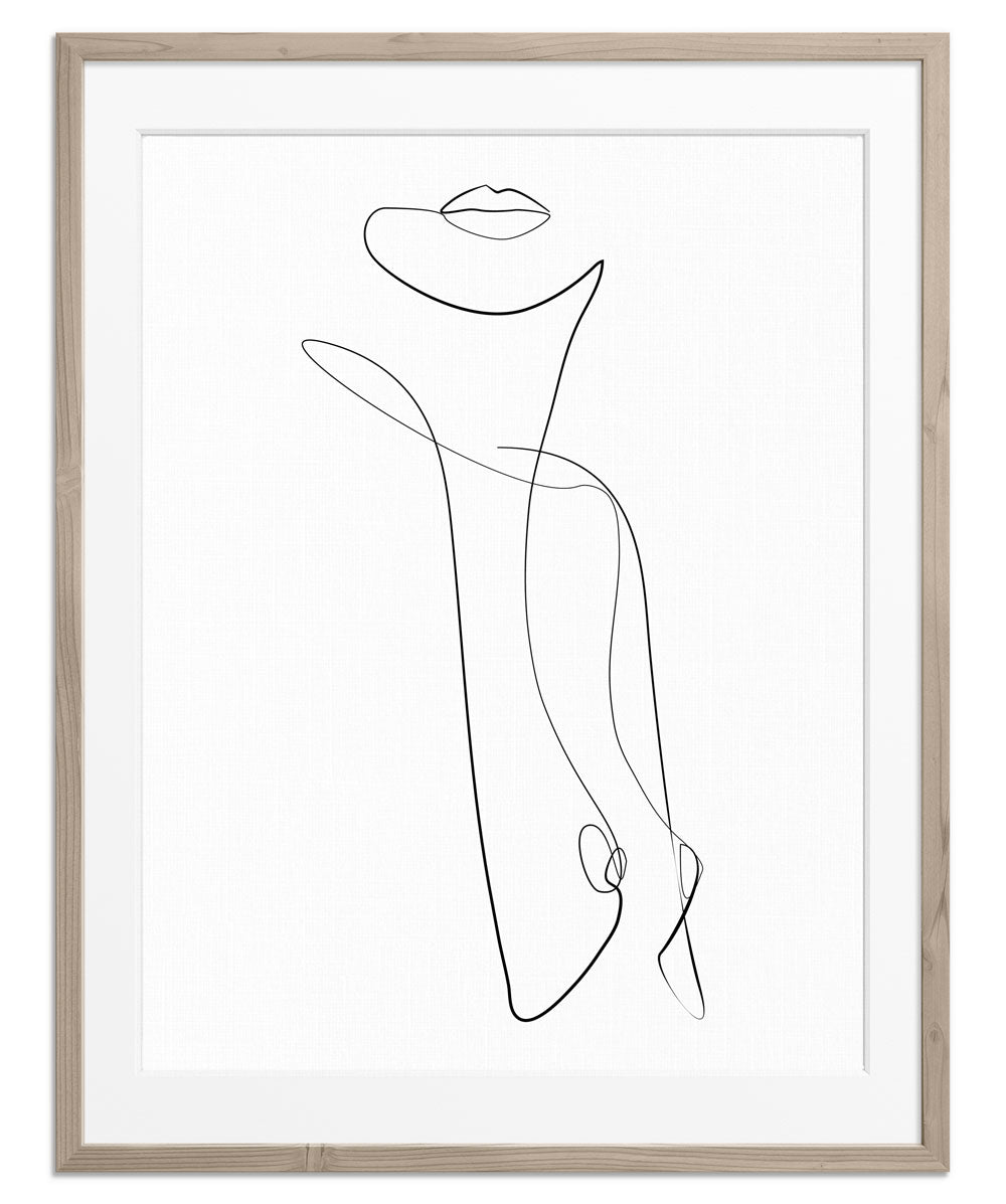 Abstract Female Torso | Fine Art Print