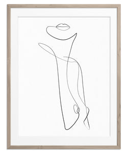 Abstract Female Torso | Fine Art Print