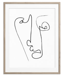 Abstract Face No.2 | Fine Art Print