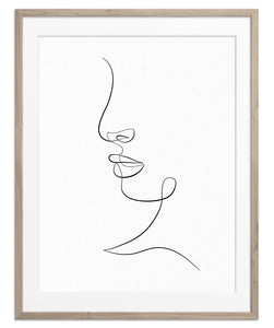 Face Simplicity | Fine Art Print