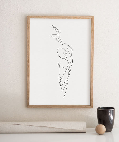 Figurative Woman No.5- Printable Wall Art