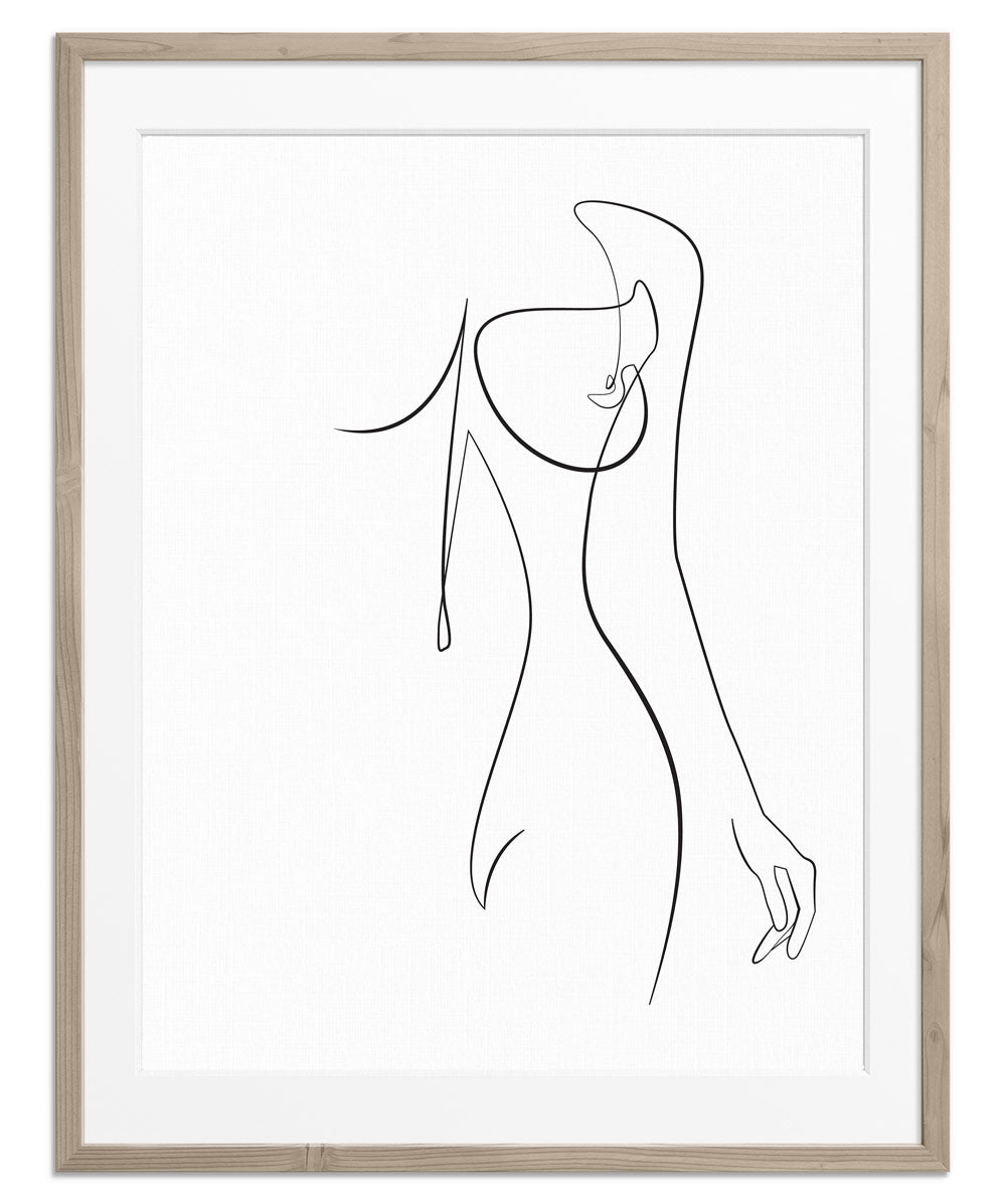 Woman Outline No.22 | Fine Art Print
