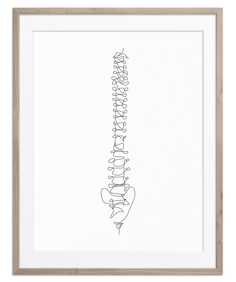 Abstract Spinal Cord No.1 | Fine Art Print