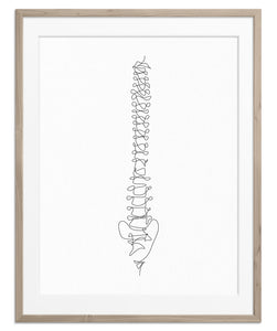 Abstract Spinal Cord No.1 | Fine Art Print