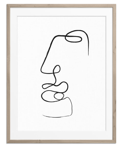 Abstract Face No.8 | Fine Art Print
