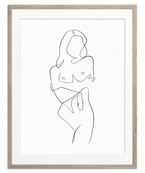 Woman Crossed Arms | Fine Art Print