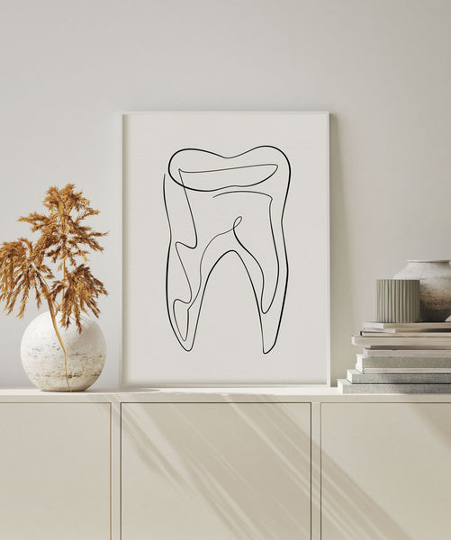 Abstract Tooth No. 1 | Fine Art Print