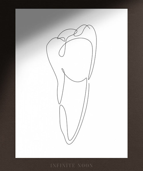 Abstract Canine Tooth | Fine Art Print