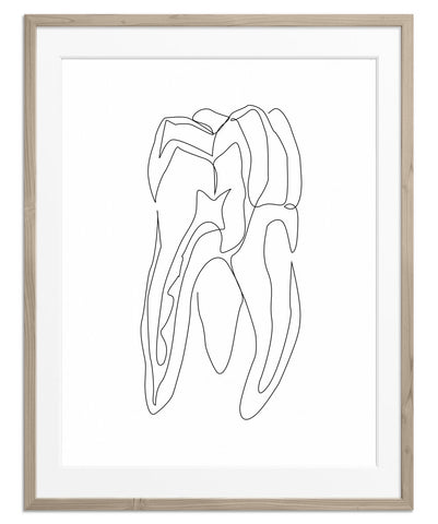 Abstract Tooth No. 2 | Fine Art Print