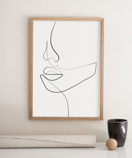 Continuous Elegance- Printable Wall Art