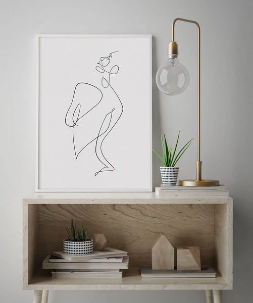 Figurative Woman No.6- Printable Wall Art