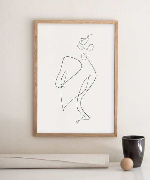 Figurative Woman No.6 | Fine Art Print