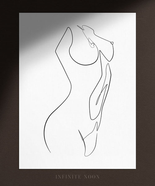 Woman Outline No.17 | Fine Art Print