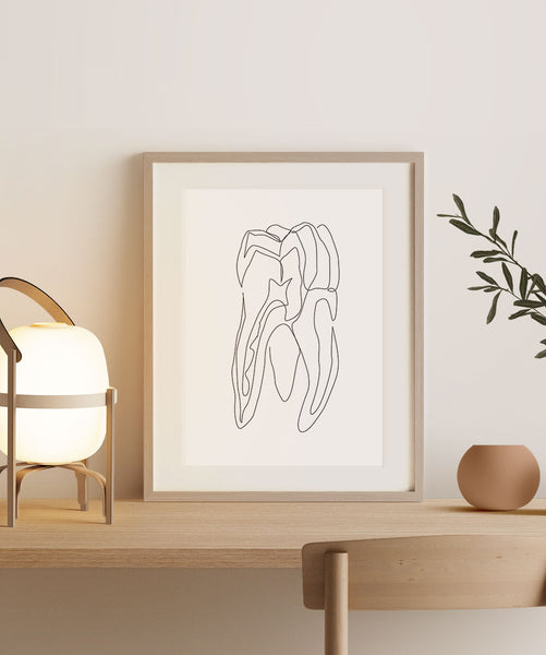 Abstract Tooth No. 2 | Fine Art Print